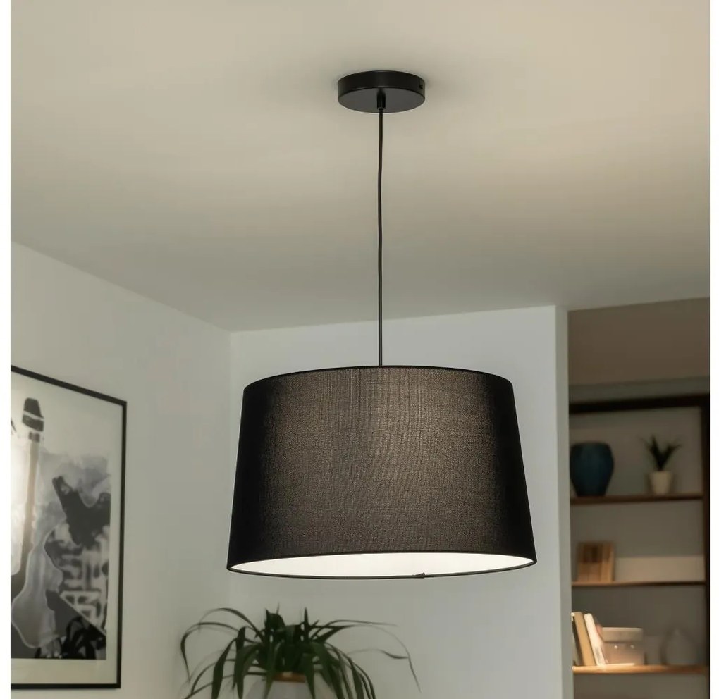 Brilagi - LED luster na lanku CERIA 1xE27/40W/230V, priemer 45 cm, čierny