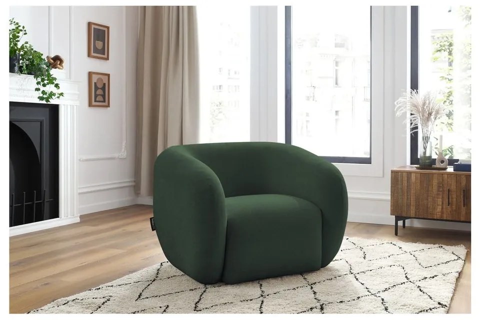 Zelené kreslo Celine – Bobochic Paris