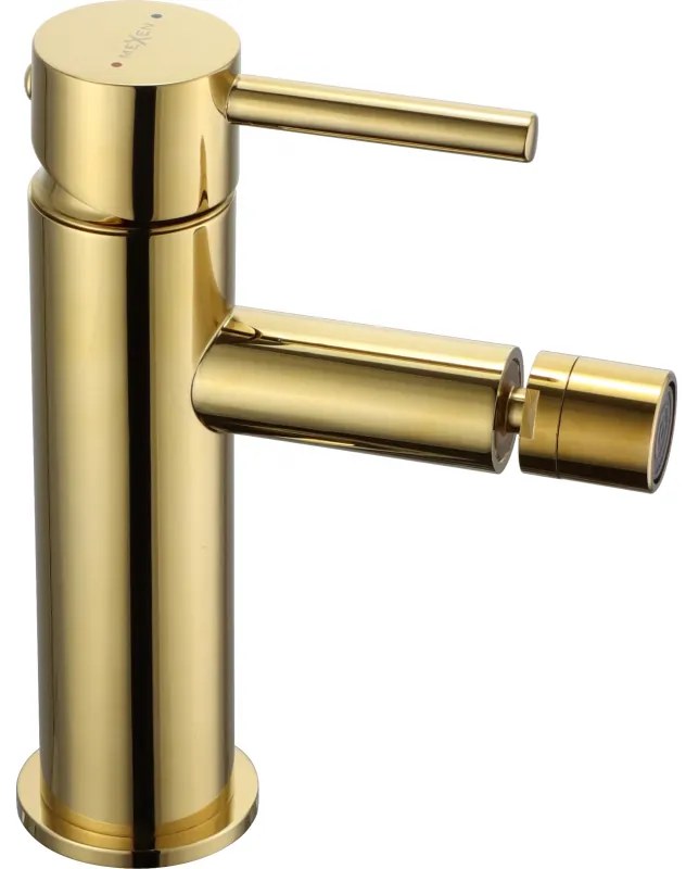 Mexen ELBA - bidetová batéria, zlatá, 74120-50