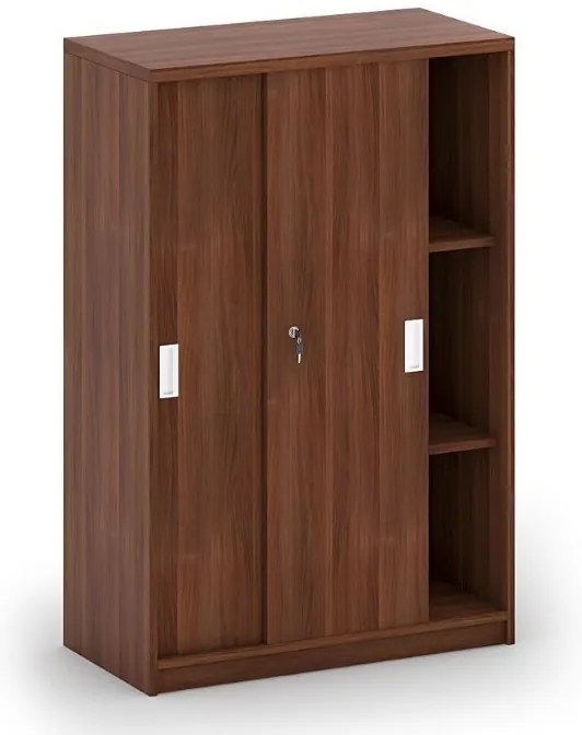 Skriňa zasúvacia MIRELLI, 800 x 400 x 1200 mm, orech