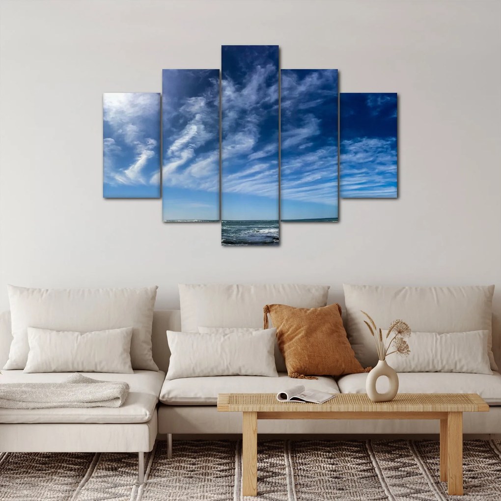 Obraz oblohy s mraky (150x105 cm)