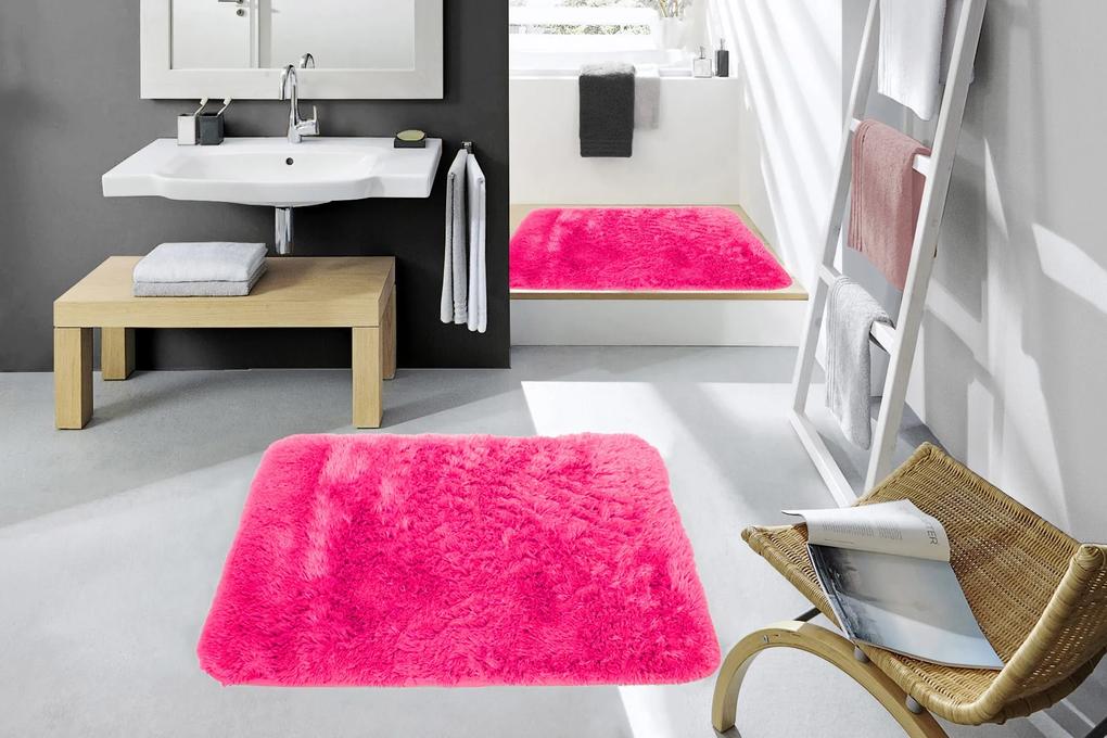 Kúpeľňový koberček Excluziv Hot pink - 50x70 cm