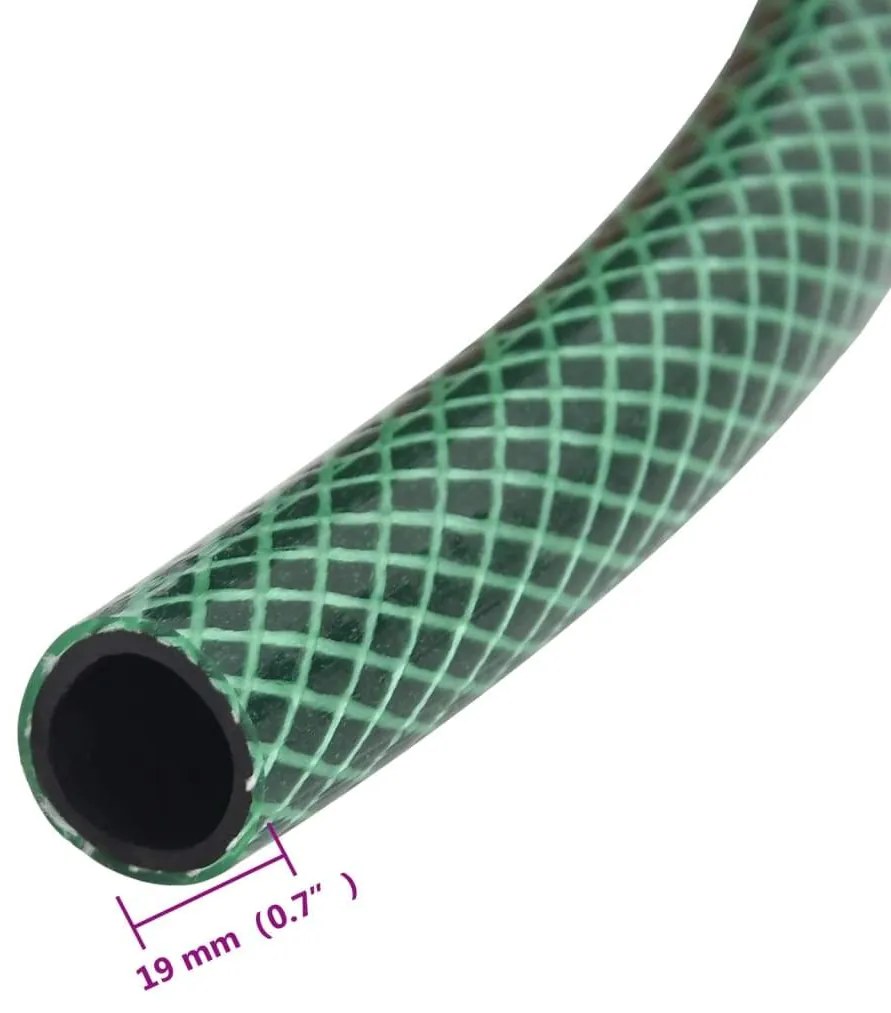 Záhradná hadica, zelená 0,75" 50 m, PVC