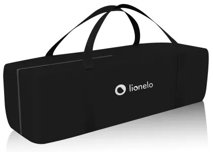 Lionelo - Cestovná postieľka STEFI Black Carbon