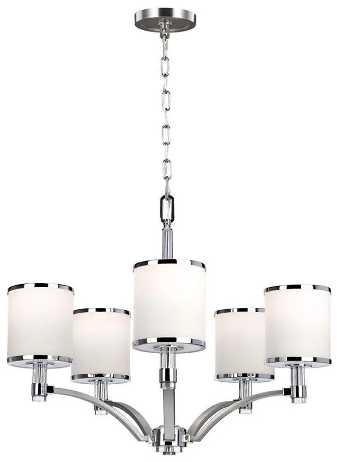 Feiss FE-PROSPECT-PARK5 - Luster na reťazi PROSPECT PARK 5xE27/60W/230V