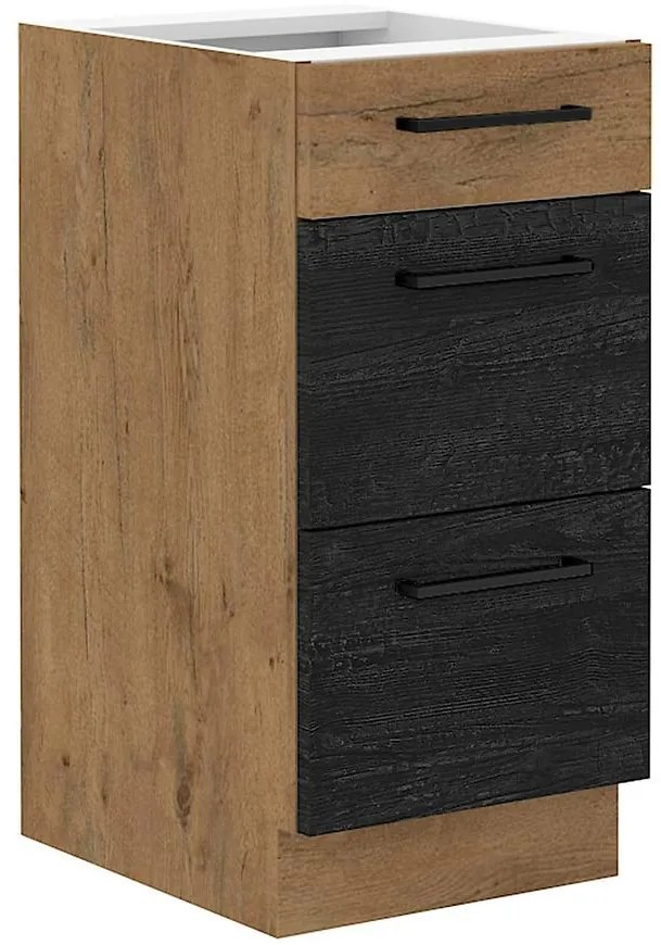 Kuchynská skrinka VIGO Dark 40D 3S BB