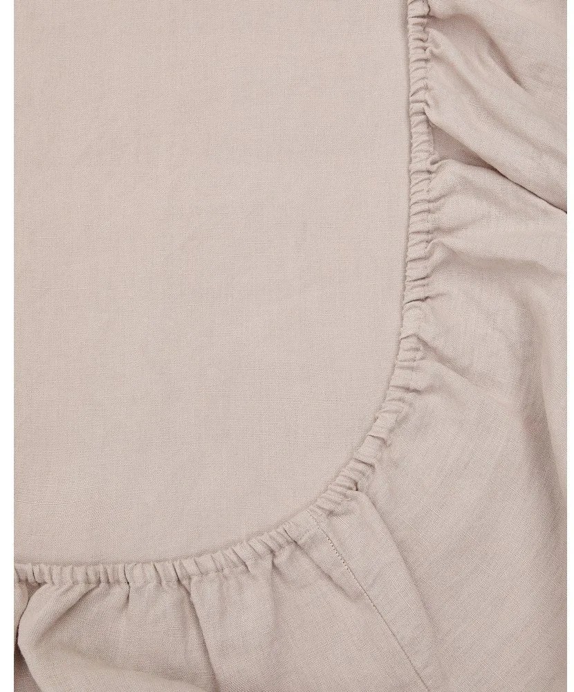 Napínacia bavlnená plachta taupe 150x200 cm Simmel – Kave Home