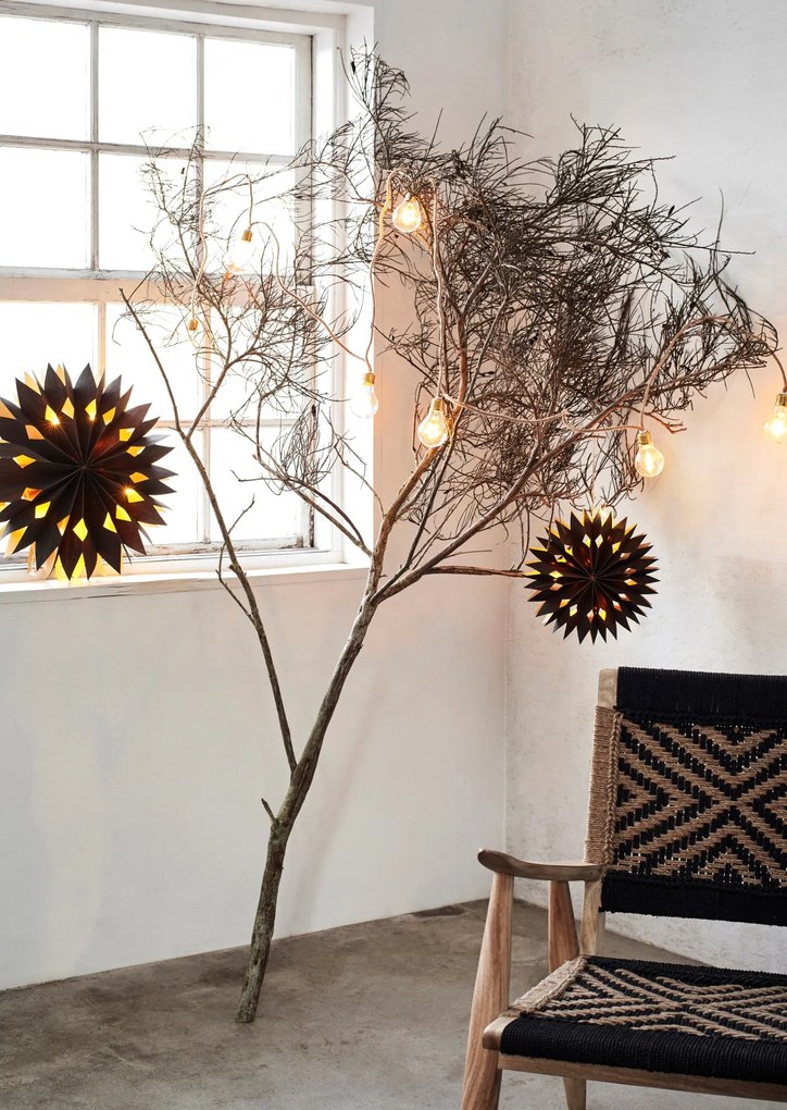 MADAM STOLTZ Svetelná reťaz Filament Stars – 7 žiaroviek