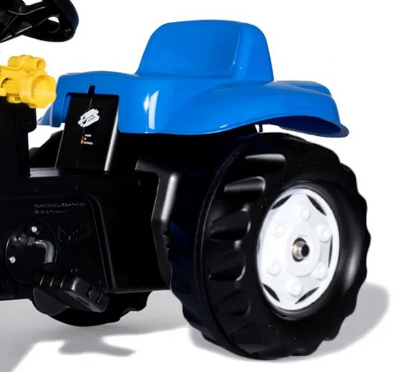Šlapací traktor s prívesom a lyžicou Rolly Toys 023929 New Holland