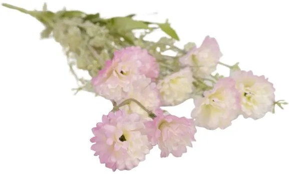 Ružová kytička Elis - 54 cm