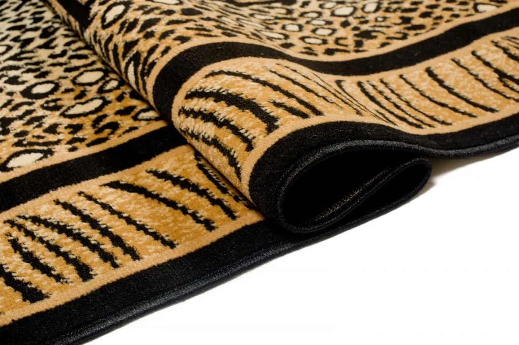 TA Koberec 6600A ČIERNY ATLAS PP Rozmer: 120x170 cm