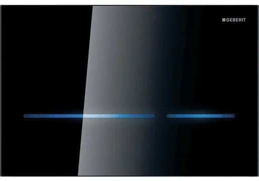 Geberit Sigma80 ovládacie tlačidlo sklo čierne 116.090.SG.6