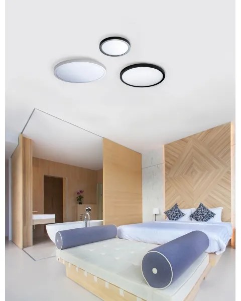 Azzardo AZ4238 - LED Stropné svietidlo MALTA LED/18W/230V pr. 22,5 cm biela