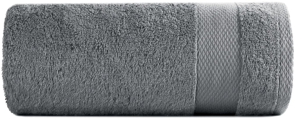 BAVLNENÝ UTERÁK LORITA 50X90 CM TMAVOSIVÁ