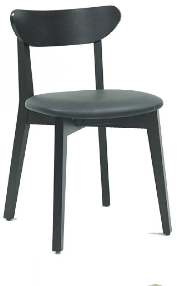 DIMMY L DREVENÁ STOLIČKA S PODSEDÁKOM DIMMY L