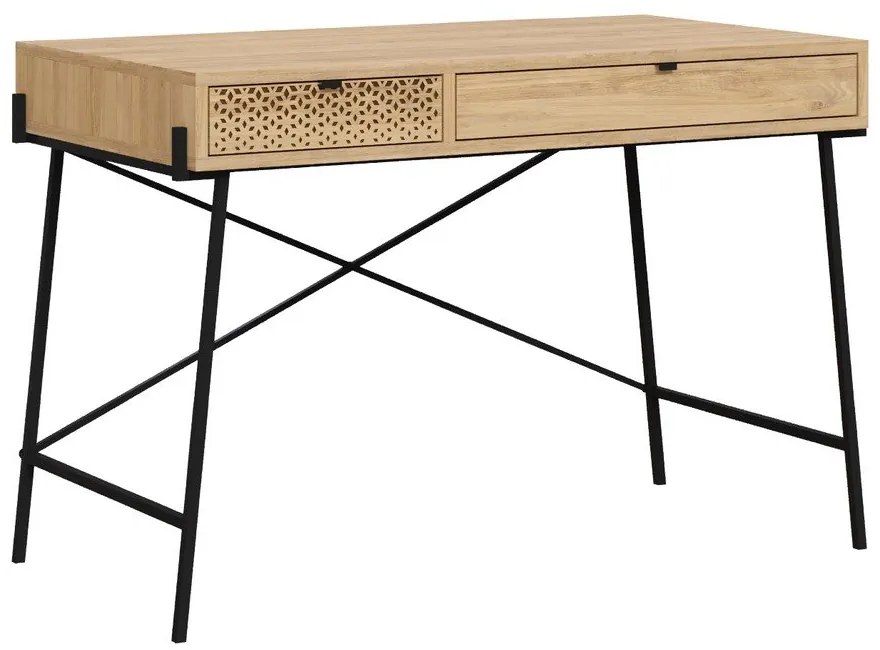 Pracovný stôl v dekore duba 60x110 cm Ecrin – Marckeric