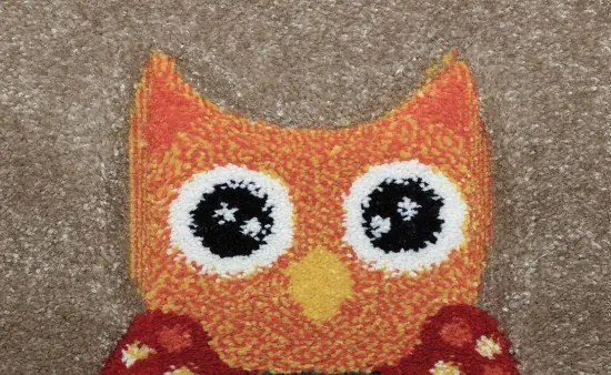 Medipa (Merinos), Detský kusový koberec Diamond Kids 24189/70, 120x170, hnedá, detská izba