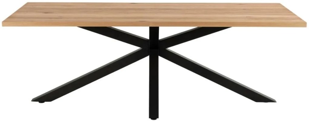 Jedálenský stôl Heaven II 220 cm divoký dub/čierny