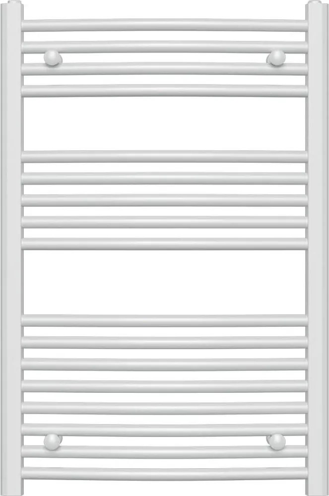 Novaservis - Kúpeľňový rebríkový radiátor 478W/230V 90x60 cm biely zaoblený