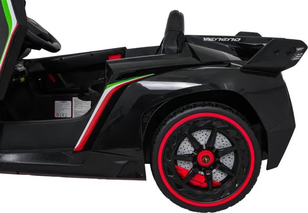 Elektrické autíčko Lamborghini Veneno čierne