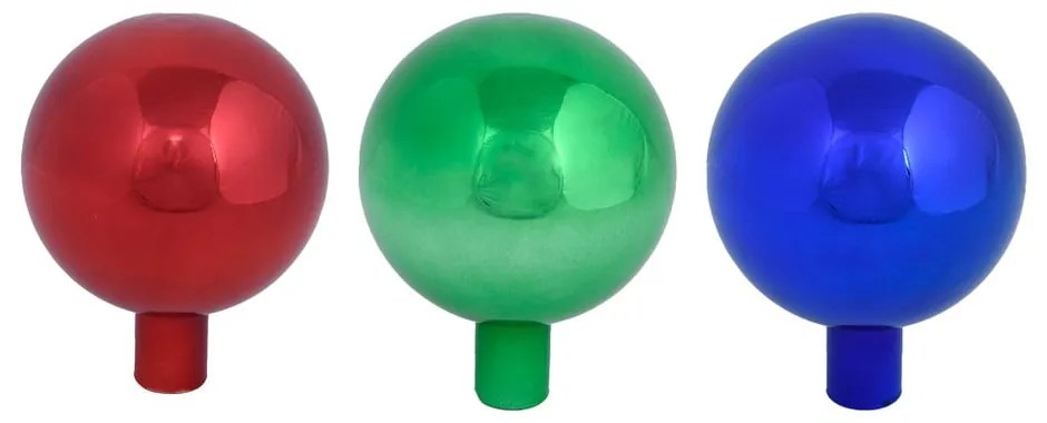 Sklenené gule na plot v súprave 3 ks – Esschert Design