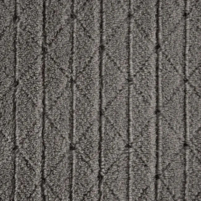 Jemná deka CINDY s reliéfnym vzorom - grafit