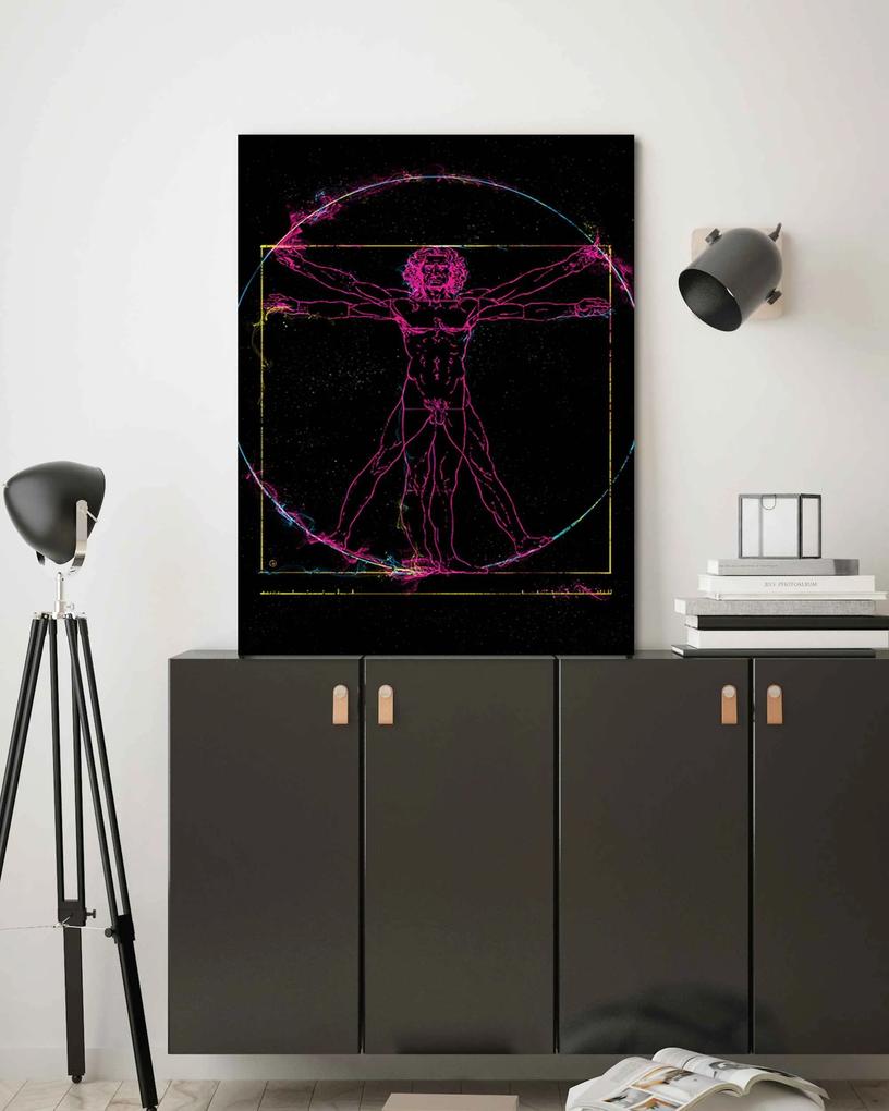 Gario Obraz na plátne Da Vinciho Vitruviánsky muž - Nikita Abakumov Rozmery: 40 x 60 cm