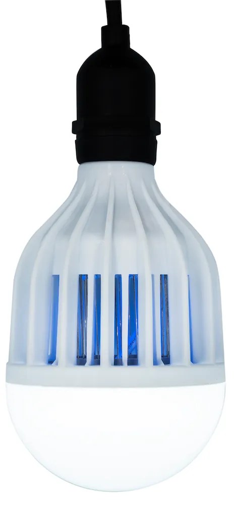 LED žiarovka likvidujúca hmyz E27 studená 6500k 8w 800 lm