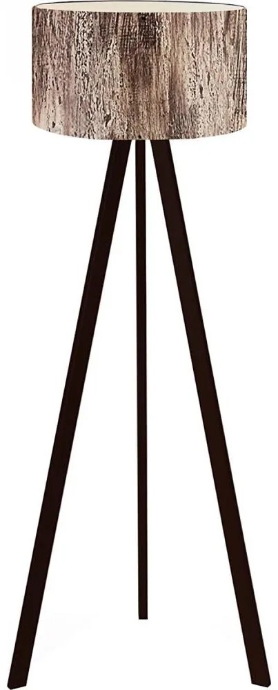 Stojacia lampa AYD 1xE27/40W/230V hnedá