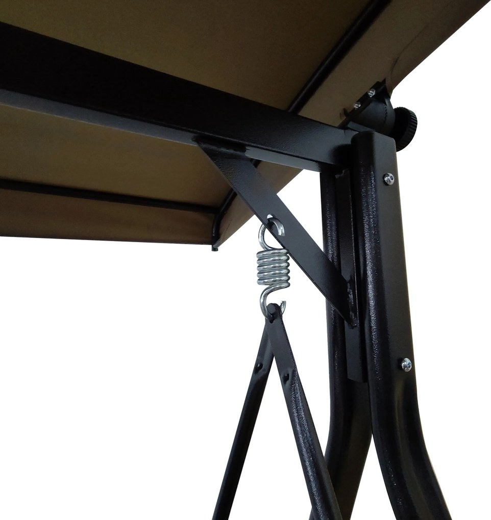 Záhradná hojdačka pre 3 osoby Houseland Siena