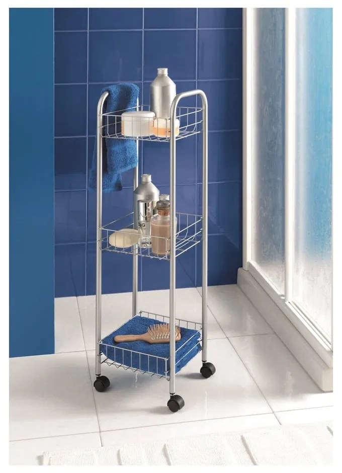 Stojan s policami Metaltex Toronto, 83 x 23 cm