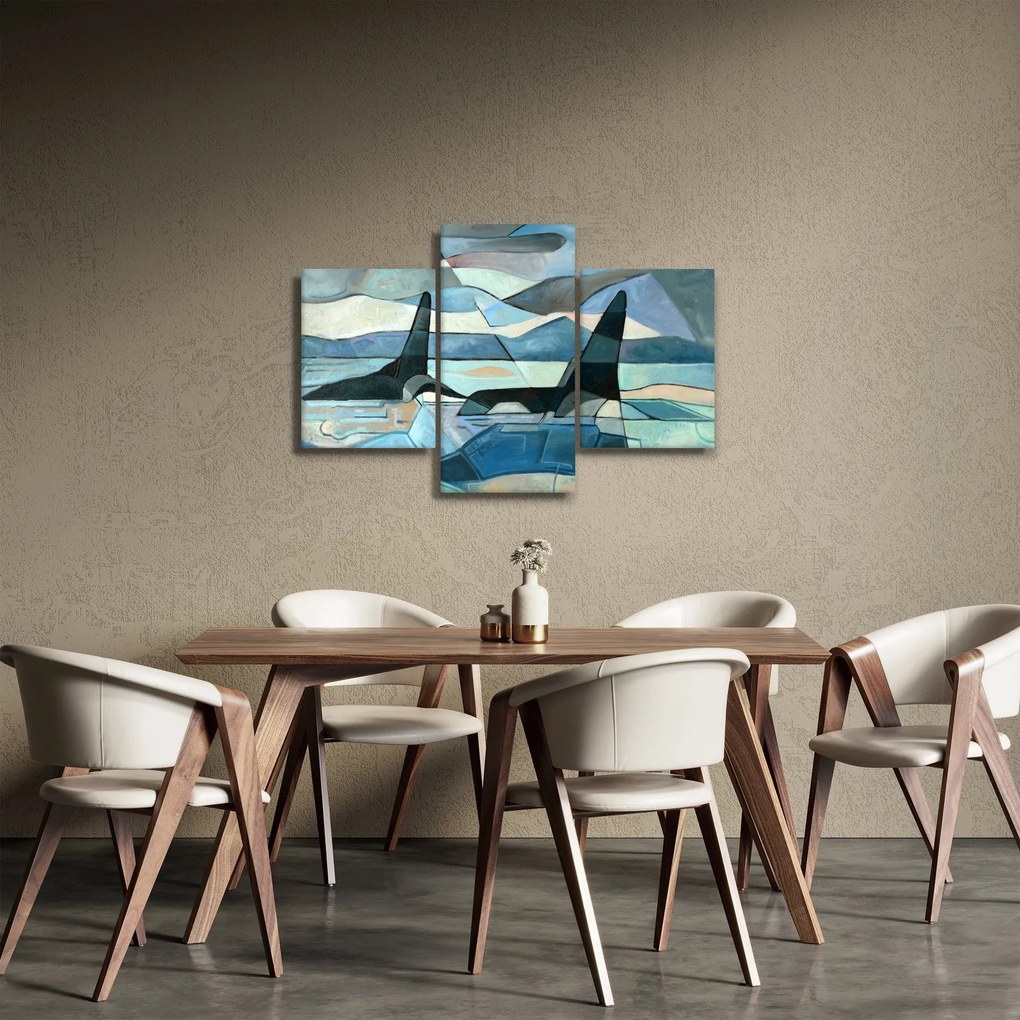 Obraz - Kosatky (90x60 cm)