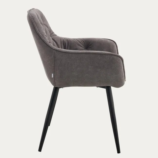 Jedálenská stolička FUSSY sivá 765834