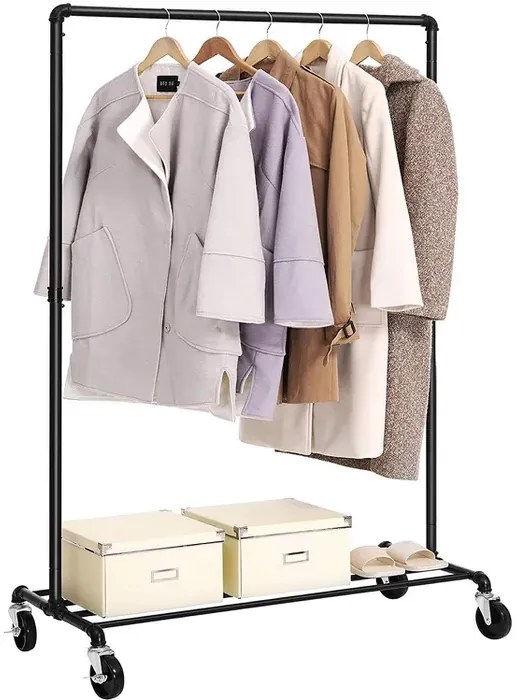 Stojan na oblečenie Ester čierny