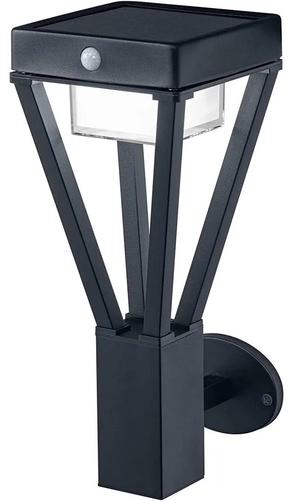 Ledvance - LED Solárne nástenné svietidlo so senzorom BOUQUET LED/6W/3,7V IP44