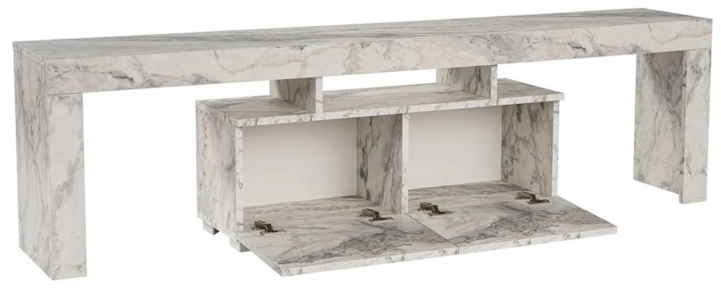 Televízny stolík Enclave Fressia Marble