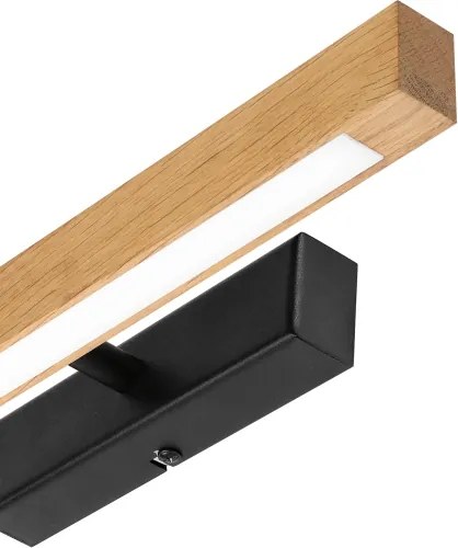 LED obrazové svietidlo VERDE LED/5,5W/230V 3000K 46 cm dub/čierna