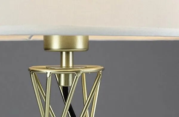 Rabalux 74081 stolná lampa Nivra, zlatá