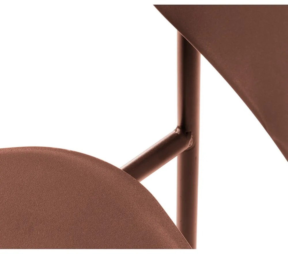 Jedálenské stoličky v súprave v terakotovej farbe 2 ks Kirkland – Unique Furniture