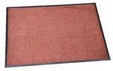 Vonkajšia čistiaca rohož s nábehovou hranou, 85 x 60 cm, hnedá