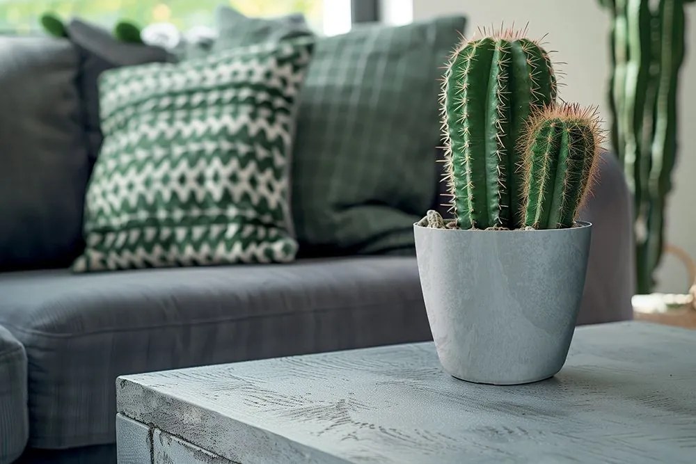 Kvetináč MATIS betónovo sivý