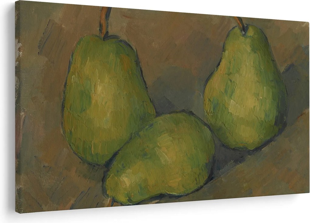 Obraz - Paul Cézanne, Three Pears, reprodukcia (90x60 cm)
