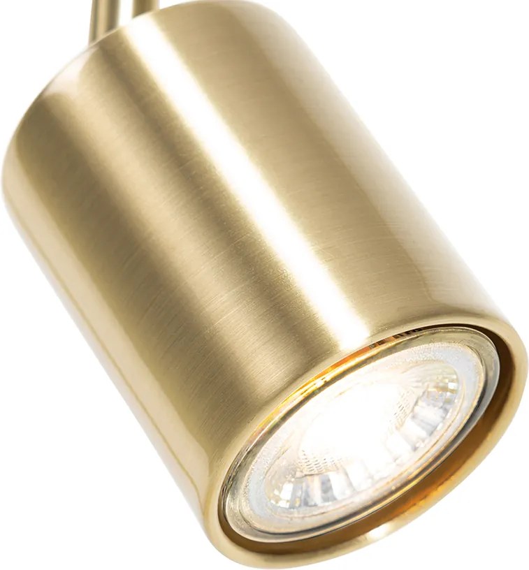 Inteligentná stolná lampa mosadzná nastaviteľná vrátane wifi GU10 - Jav