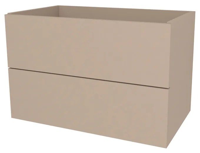 Mereo, Mereo Aira, kúpeľňová skrinka 81 cm, Multidecor, Šedý kameň, MER-CN791SSEKA
