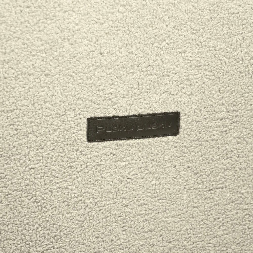 Svetlosivý sedací vak z textílie buklé Seat 100 Lounge – SLOWDOWN