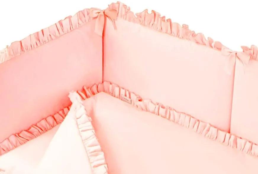 BELISIMA 6-dielne posteľné obliečky Belisima PURE 90/120 pink