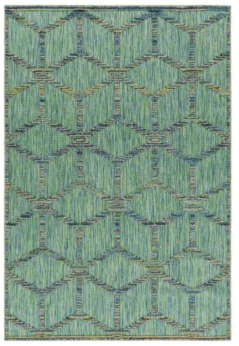 Ayyildiz Kusový koberec BAHAMA 5151, Zelená Rozmer koberca: 80 x 250 cm
