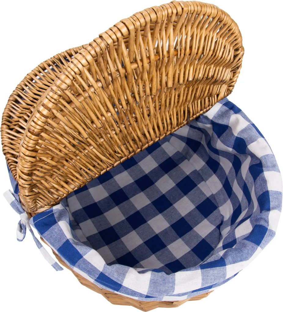 Piknikový kôš HQC-1293 tmavomodrý
