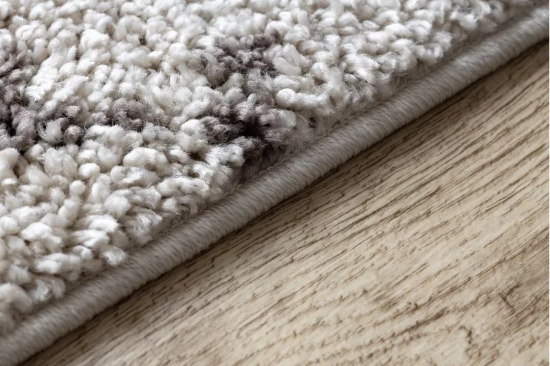Dywany Łuszczów, Koberec behúň Berber Fez cream, 70x300, biela, obývacia izba