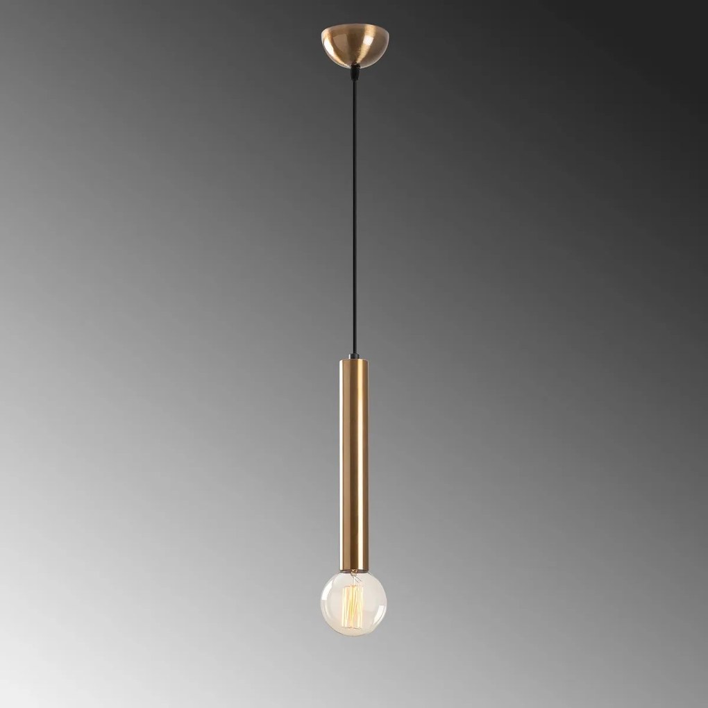 Závěsný lustr Tempo II zlatý